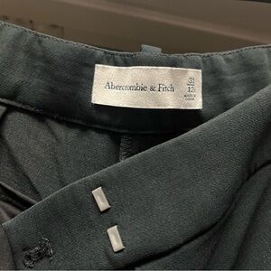 Abercrombie & Fitch Black Trouser Pants